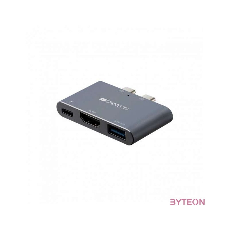 Canyon CNS-TDS01DG dokkoló állomás és port replikátor Szürke