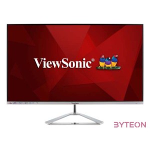 Viewsonic VX Series VX3276-4K-MHD számítógép monitor 81,3 cm (32) 3840 x 2160 pixelek 4K Ultra HD LED Ezüst