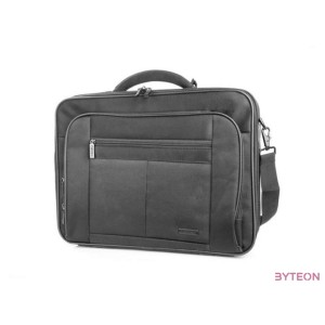 NATEC Boxer notebook táska 39,6 cm (15.6) Aktatáska Fekete