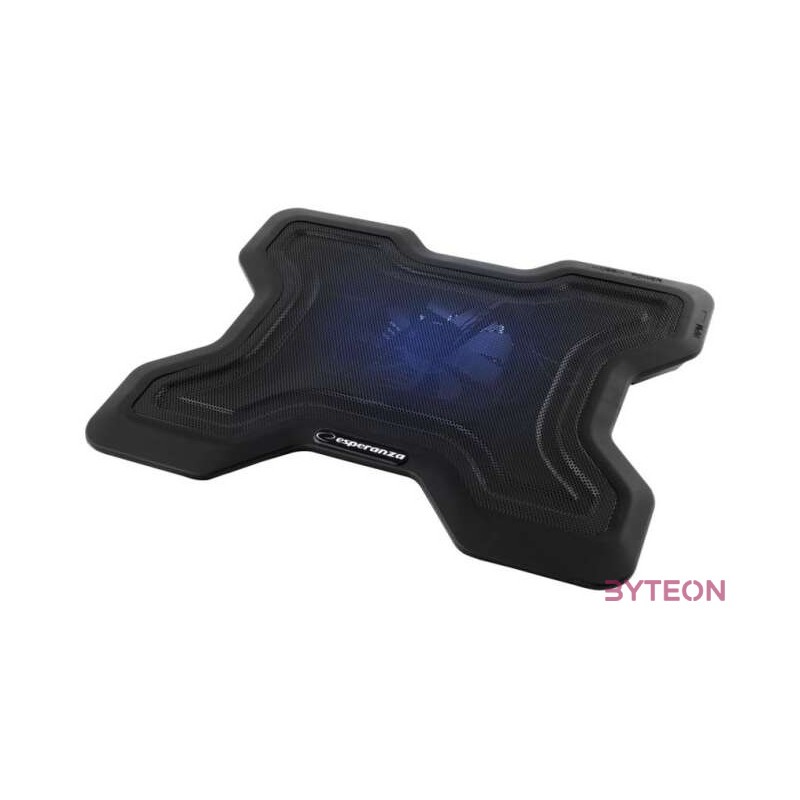 Esperanza EA109 CHINOOK notebook hűtőpad 39,6 cm (15.6) Fekete