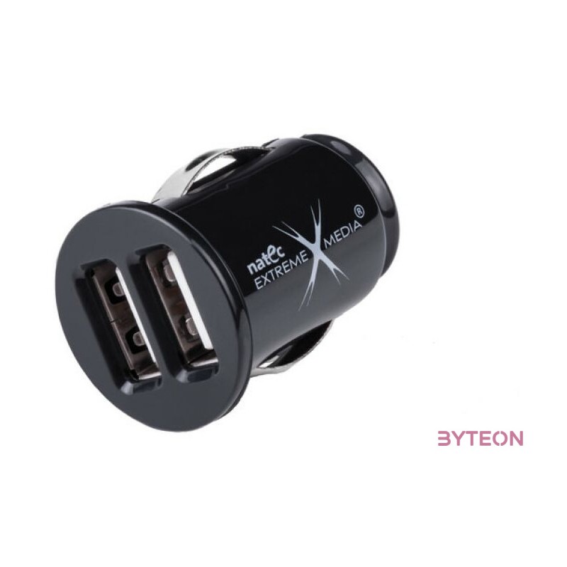 NATEC NUC-0564 mobiltelefon töltő Automatikus Fekete