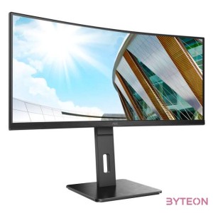 AOC P2 CU34P2A LED display 86,4 cm (34) 3440 x 1440 pixelek Quad HD Fekete