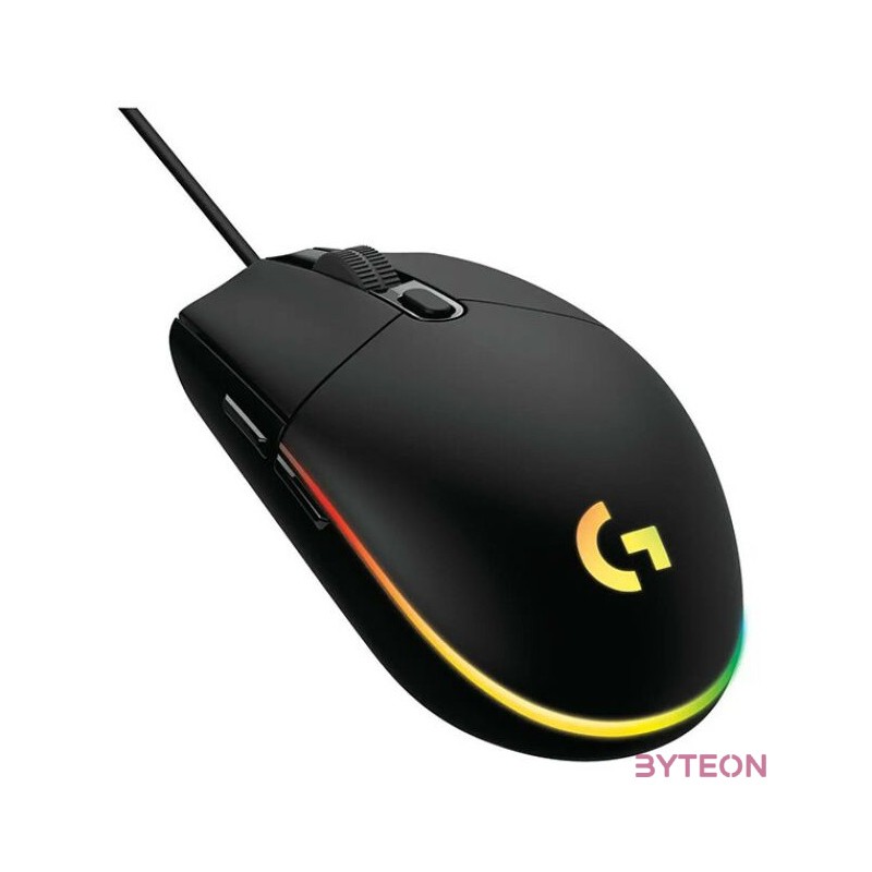 Logitech G102 LightSync - Fekete