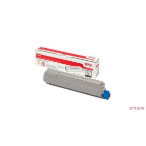 OKI 43487712 (C8600) - Fekete