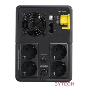 APC BX2200MI-GR szünetmentes tápegység (UPS) Vonal interaktív 2200 VA 1200 W 4 AC kimenet(ek)