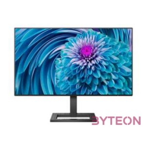 Philips E Line 275E2FAE,00 számítógép monitor 68,6 cm (27) 2560 x 1440 pixelek 4K Ultra HD LED Fekete