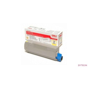 OKI 43324421 (C58/59/5550MFP) - Sárga