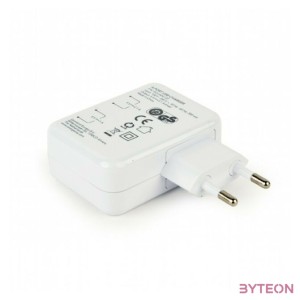 EnerGenie EG-U4AC-02 mobiltelefon töltő Beltéri Fehér