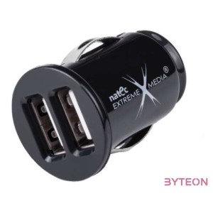 NATEC NUC-0564 mobiltelefon töltő Automatikus Fekete