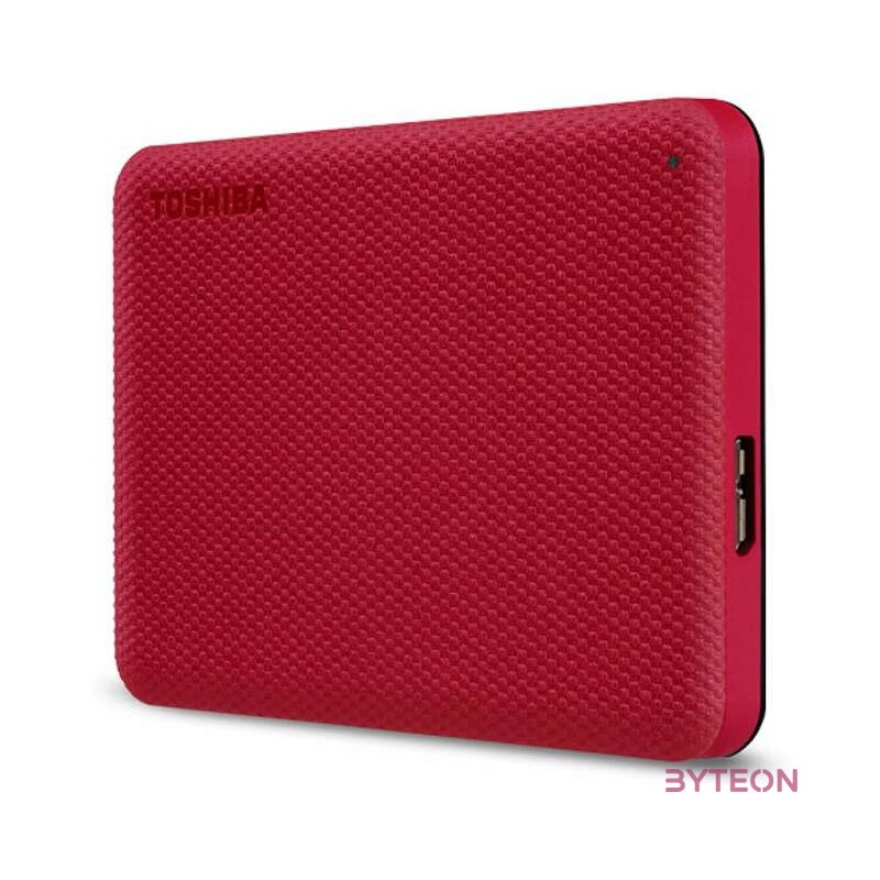 Toshiba Canvio Advance külső merevlemez 2000 GB Vörös