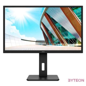AOC P2 Q32P2 számítógép monitor 80 cm (31.5) 2560 x 1440 pixelek 2K Ultra HD LED Fekete