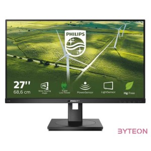 Philips B Line 272B1G,00 LED display 68,6 cm (27) 1920 x 1080 pixelek Full HD Fekete