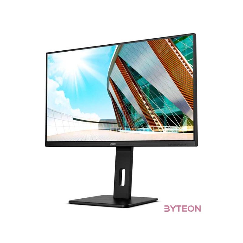 AOC P2 U32P2 számítógép monitor 80 cm (31.5) 3840 x 2160 pixelek 4K Ultra HD LED Fekete