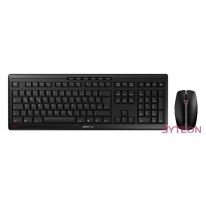 CHERRY Stream Desktop billentyűzet Vezeték nélküli RF QWERTZ Német Fekete