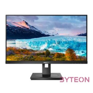 Philips S Line 275S1AE,00 LED display 68,6 cm (27) 2560 x 1440 pixelek 2K Ultra HD LCD Fekete