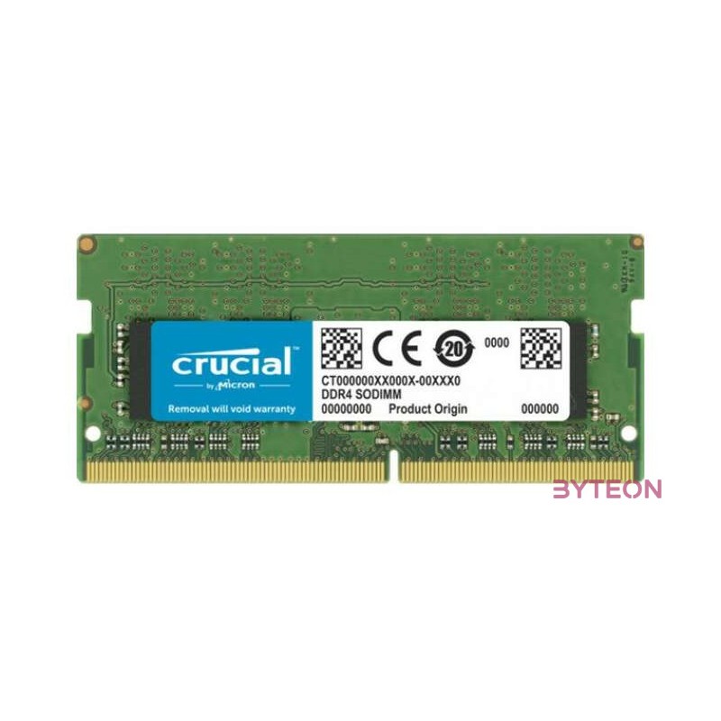 Crucial CT32G4SFD832A memóriamodul 32 GB 1 x 32 GB DDR4 3200 Mhz