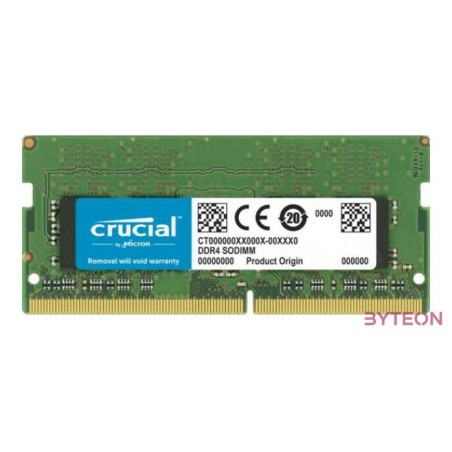 Crucial CT32G4SFD832A memóriamodul 32 GB 1 x 32 GB DDR4 3200 Mhz