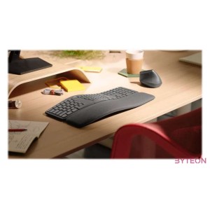 Logitech Ergo K860 billentyűzet RF vezeték nélküli  Bluetooth Nemzetközi amerikai Fekete