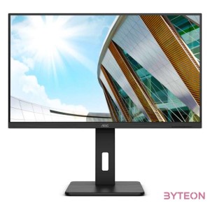 AOC P2 U32P2 számítógép monitor 80 cm (31.5) 3840 x 2160 pixelek 4K Ultra HD LED Fekete