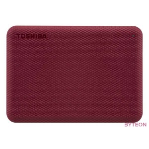 Toshiba Canvio Advance külső merevlemez 2000 GB Vörös