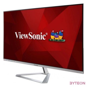 Viewsonic VX Series VX3276-MHD-3 számítógép monitor 81,3 cm (32) 1920 x 1080 pixelek Full HD LED Ezüst