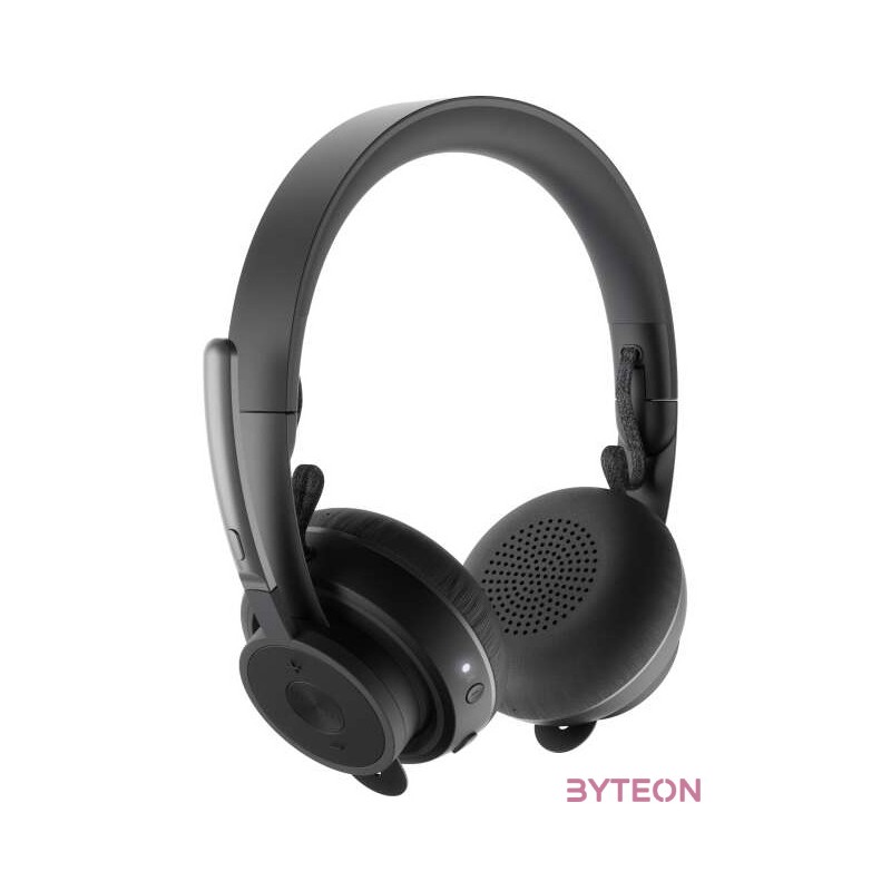 Logitech Zone Wireless Headset Fejpánt Bluetooth Grafit