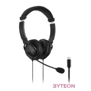 Kensington K97457WW fejhallgató és headset Fejpánt Fekete