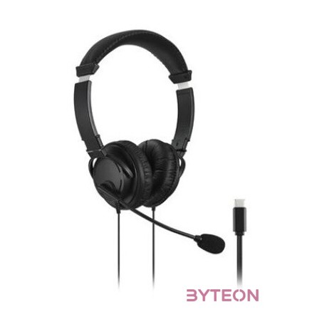 Kensington K97457WW fejhallgató és headset Fejpánt Fekete