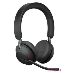 Jabra Evolve2 65, MS Stereo Headset Fejpánt USB A típus Bluetooth Fekete
