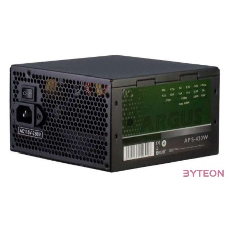 Inter-Tech Argus APS tápegység 420 W 204 pin ATX ATX Fekete