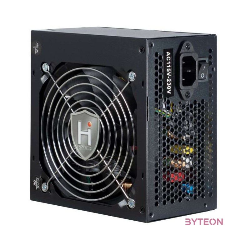 Inter-Tech HIPOWER SP-650 tápegység 650 W 204 pin ATX ATX Fekete
