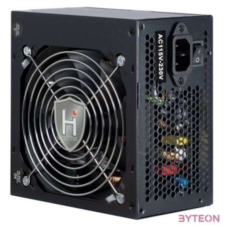 Inter-Tech HIPOWER SP-650 tápegység 650 W 204 pin ATX ATX Fekete