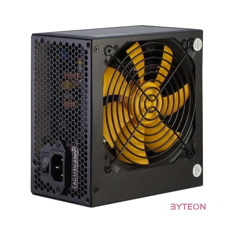 Inter-Tech Argus APS tápegység 520 W 204 pin ATX ATX Fekete