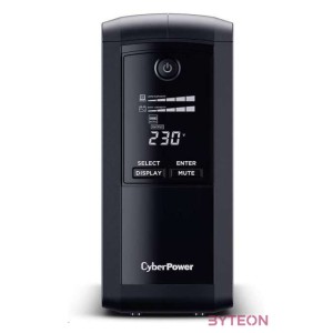 CyberPower VP700EILCD szünetmentes tápegység (UPS) Vonal interaktív 700 VA 390 W 6 AC kimenet(ek)