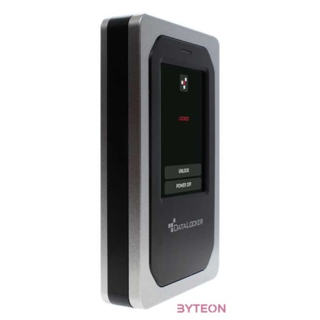 DataLocker DL4 FE külső merevlemez 1000 GB Alumínium, Fekete