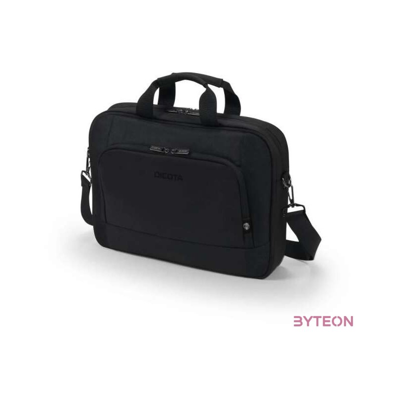 Dicota Eco Top Traveller BASE notebook táska 35,8 cm (14.1) Felül nyitható táska Fekete