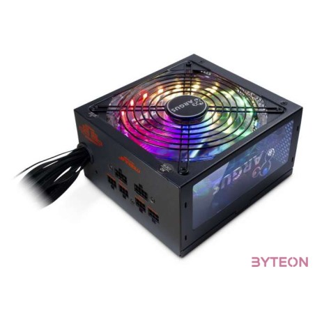 Inter-Tech Argus RGB-750W CM II tápegység 204 pin ATX ATX Fekete