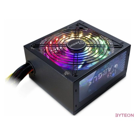 Inter-Tech Argus RGB-600W II tápegység 204 pin ATX ATX Fekete