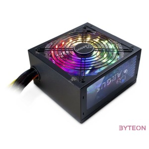 Inter-Tech Argus RGB-600W II tápegység 204 pin ATX ATX Fekete