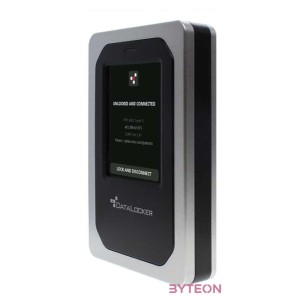 DataLocker DL4 FE külső merevlemez 1000 GB Alumínium, Fekete