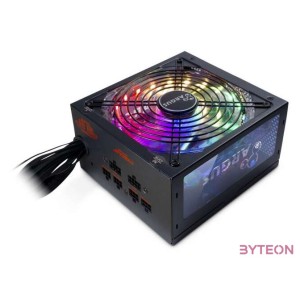 Inter-Tech Argus RGB-750W CM II tápegység 204 pin ATX ATX Fekete