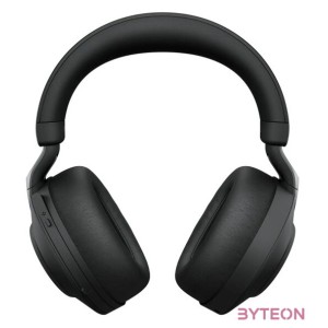 Jabra Evolve2 85, MS Stereo Headset Fejpánt 3,5 mm-es csatlakozó USB C-típus Bluetooth Fekete