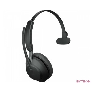 Jabra Evolve2 65, UC Mono Headset Fejpánt USB A típus Bluetooth Fekete