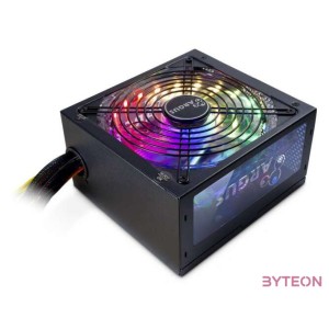 Inter-Tech Argus RGB-600W II tápegység 204 pin ATX ATX Fekete