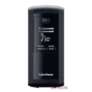 CyberPower VP700EILCD szünetmentes tápegység (UPS) Vonal interaktív 700 VA 390 W 6 AC kimenet(ek)