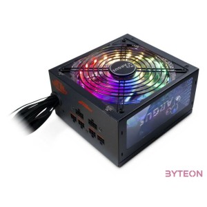 Inter-Tech Argus RGB-750W CM II tápegység 204 pin ATX ATX Fekete