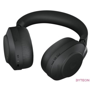 Jabra Evolve2 85, UC Stereo Headset Fejpánt 3,5 mm-es csatlakozó USB C-típus Bluetooth Fekete