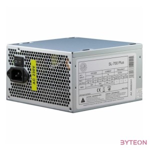 Inter-Tech SL-700 Plus tápegység 700 W 204 pin ATX ATX Ezüst