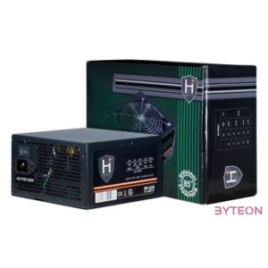 Inter-Tech HIPOWER SP-650 tápegység 650 W 204 pin ATX ATX Fekete