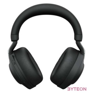 Jabra Evolve2 85, UC Stereo Headset Fejpánt 3,5 mm-es csatlakozó USB C-típus Bluetooth Fekete